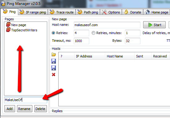 Monitor Network Devices And Websites With ICMP Ping Manager