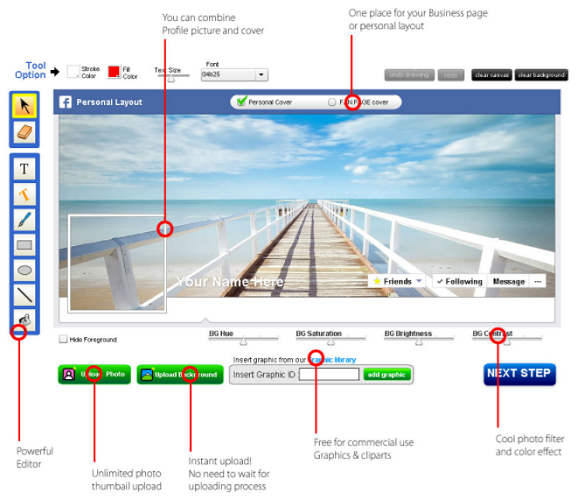 The 6 Best Places To Design Your Own Facebook Timeline Cover For Free