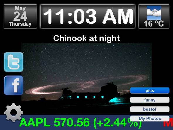 Reddit Photo Clock for iPad: The Greatest Productivity Killer Ever
