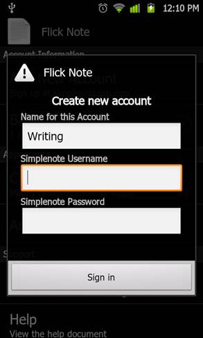 Flick Note: Jot Down Notes With Speed and Ease! [Android]