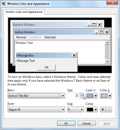 Color Windowtext How To Make Text Easier To Read In Windows