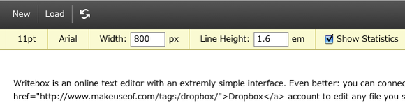 WriteBox: Online Text Editor That Connects To Dropbox