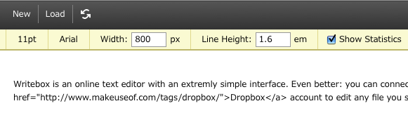 WriteBox: Online Text Editor That Connects To Dropbox