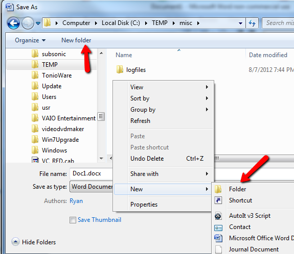 New Folder Computer 9 Ways To Create a New Folder In Windows