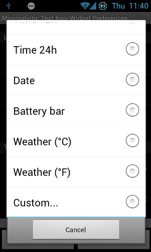 Create Your Own Gorgeous Text-Only Widgets For Free With Minimalistic ...
