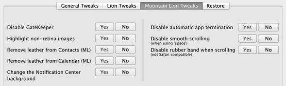 Tweak Mac OS X & Access Hidden Settings With Mountain Tweaks & Lion ...