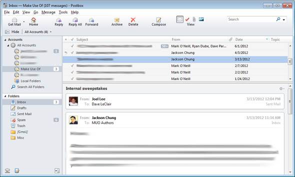 Postbox 3: Top Quality Email Client for Windows and Mac [Giveaway]