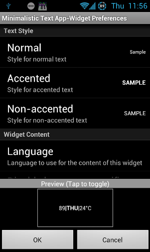 Create Your Own Gorgeous Text-Only Widgets For Free With Minimalistic ...