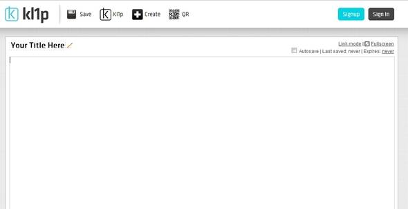 Use Your Keyboard To Make Notes: 10 Websites For Quick Note-Taking