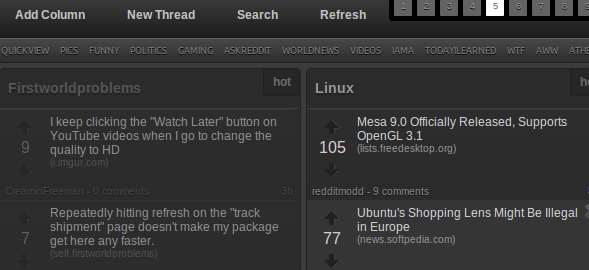 Reditr: A Desktop Client for Reddit With Embedded Content