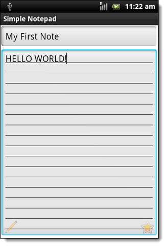 Secure & Really Simple Note Taking With Simple Notepad [Android 2.2+]
