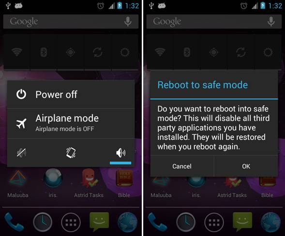 Dealing with System Problems in Android: Safe Mode, Factory Reset ...