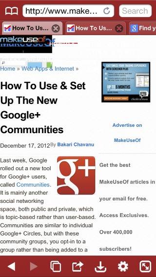 Atomic Web Browser Brings Advanced Web Browsing to iPhone and iPad