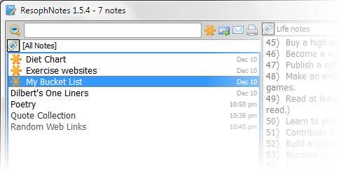 Retire Notepad! Organize All Your Scattered Notes Neatly On ResophNotes ...