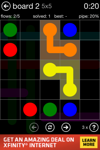 Flow Free - A Game That Gets The Brain Juices Flowing [iOS]