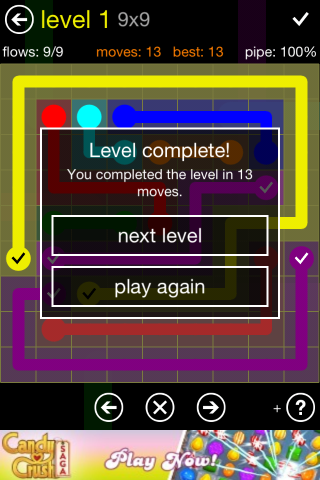 Flow Free - A Game That Gets The Brain Juices Flowing [iOS]