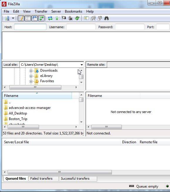Master FTP File Transfers On All Of Your Sites With FileZilla