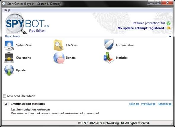 Clean Spy Files Computer Spybot - Search & Destroy: The Simple, Yet Effective Route For Cleaning ...