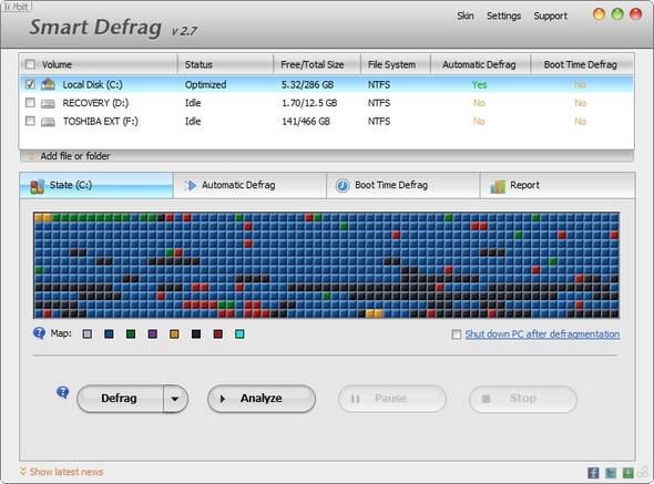 IObit Smart Defrag: A Superb Hard Drive Defragmentation & Optimization ...