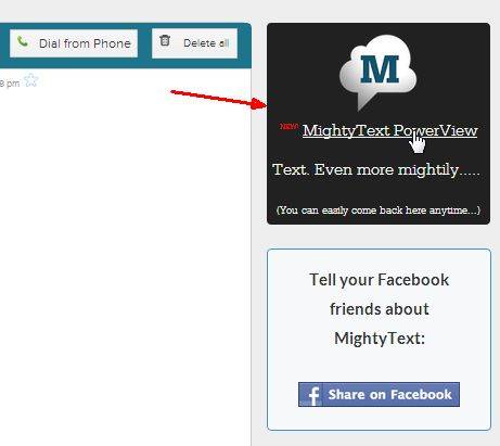 Make And Monitor Your Phone Text Messages With MightyText For Chrome