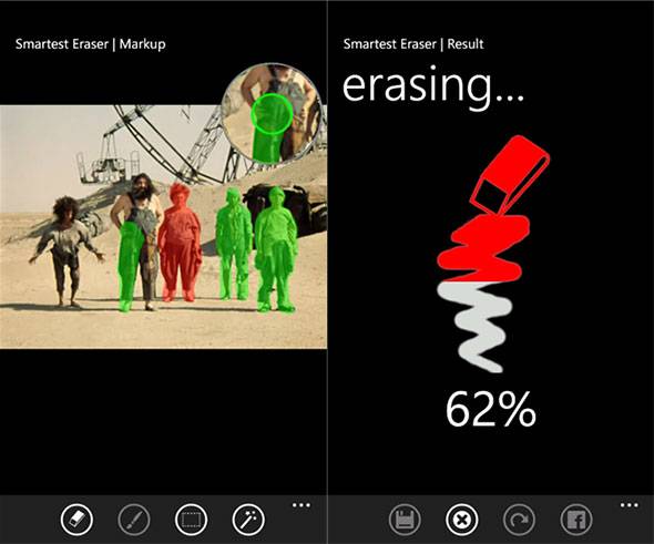 Smartest Eraser For Windows Phone: Remove Objects From Pictures With Ease
