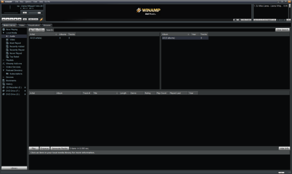 Winamp Window Winamp - A Solid Media Player That Excels in Managing Your Music ...