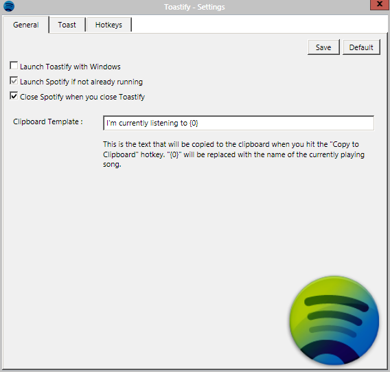 Toastify Adds Global Hotkeys & Notifications To Spotify [Windows]
