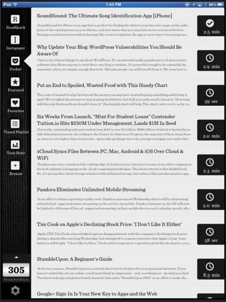 How To Use ReadQuick To Speed Read Through Your Read Later Articles [iOS]