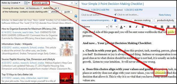 Fnote Search 20 Evernote Search Features You Should Be Using