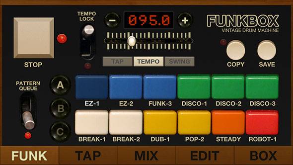 Got Drums? Funkbox Emulates 14 Vintage Drum Machines [iOS]