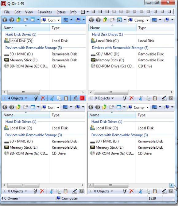 Create a More Organized & Productive Workspace With Q-Dir [Windows]