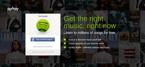 A First Look At The Spotify Web Player