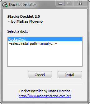 Docklet Key Computer RocketDock + Stacks Docklet: Not Just A Dock, But A Complete Desktop ...