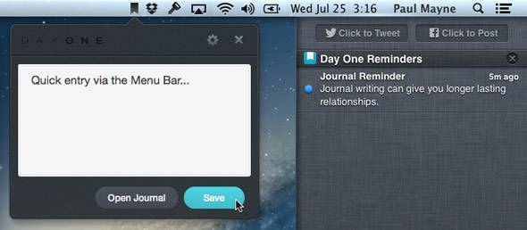 Keep a Digital Diary with Day One for Mac OS X and iOS