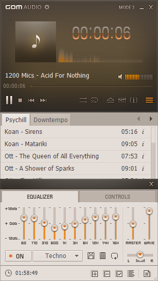 Gomp Mp3 Tired Of Big & Bloated Music Players? Try GOM Audio For Free!