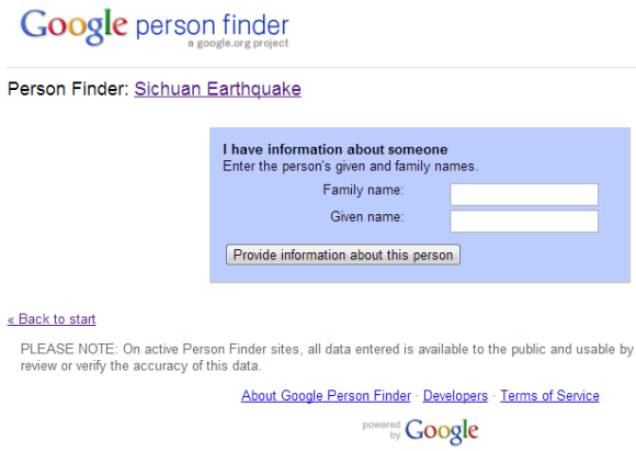 How to Use Google Person Finder to Locate Loved Ones After a Disaster