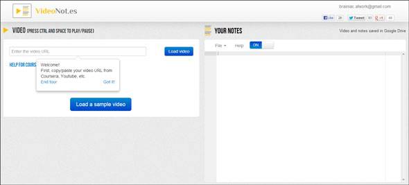 Video Note Log Learn How To Take Notes While Watching An Online Video With VideoNot.es