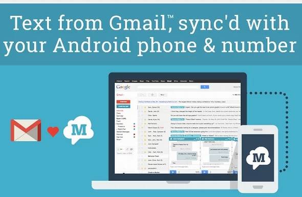 Gtext From MightyText: Send SMS From Gmail, Using Your Android Phone Number