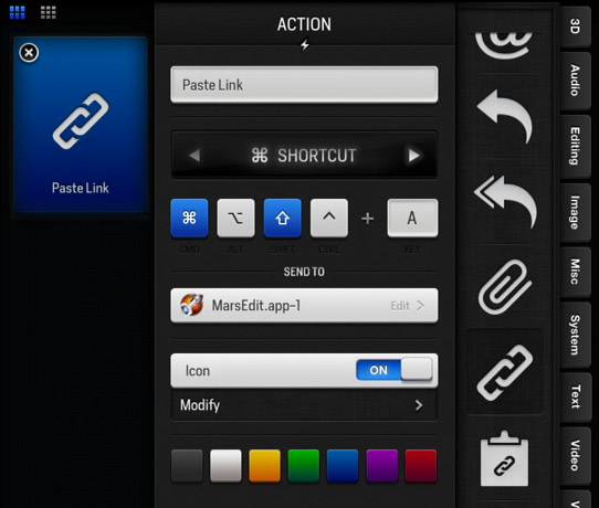 Control Any Application On Your Mac Or PC Using Actions for iPad [iOS]