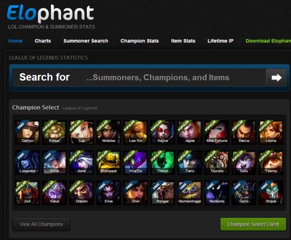 2 Great Sites For League Of Legends Statistics & Analysis