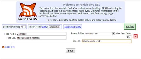 Local Reader - 6 Excellent RSS Extensions For Chrome