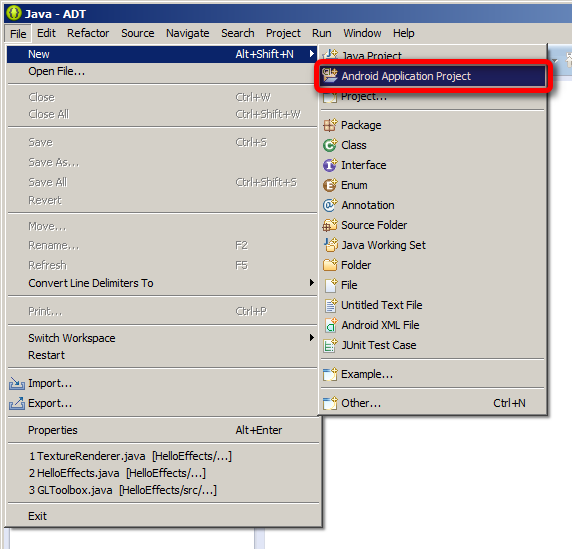How To Write Your First Google Android Application