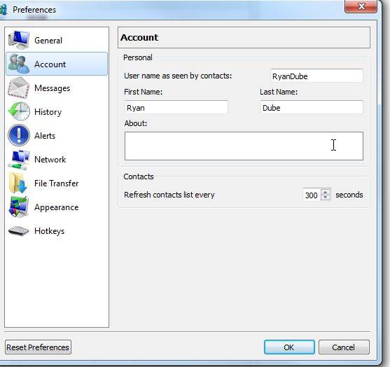 Instant Message Anyone On Your Home Network With LAN Messenger