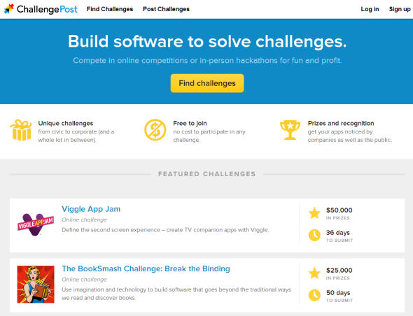 Challengepost Participate In Exciting Software Challenges To Win Recognition (And ...