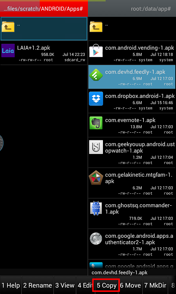 Select Files Gui Android The Best Way to Manage Your Files in Android: Dual-Pane File Managers