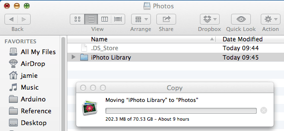 Transfer Iphoto Library Save Space On Your Mac By Storing iPhoto & iTunes Libraries Remotely