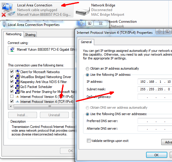 Create and Store Network Settings Profiles With Simple IP Config
