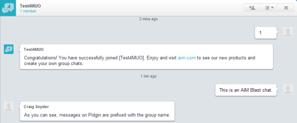 Aim Express AIM Blast: Group Messaging for AOL Instant Messenger