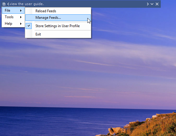 Windows Line Feed 4 Tools to Display RSS Feed Updates Directly on Your Windows Desktop