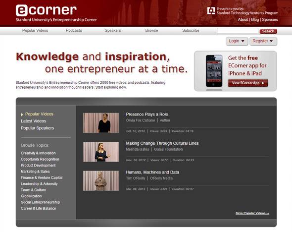 Ecorner Bite The Entrepreneurial Bug By Taking 7 Free Online Courses On How To ...